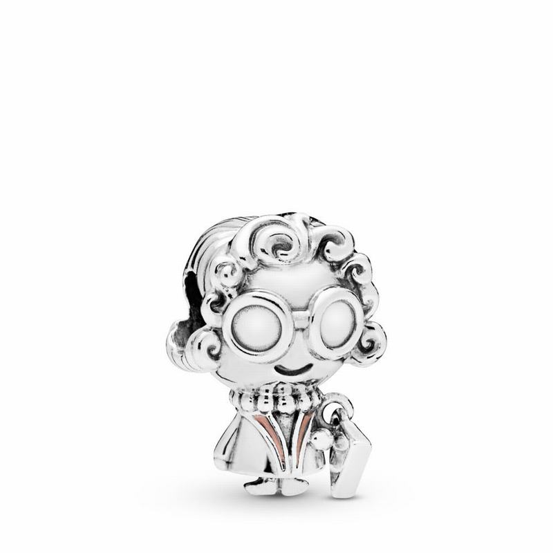 Pandora Mrs. Wise Charm Outlet NZ, Sterling Silver (417063-TZP)